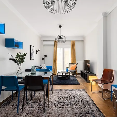 Indiana By Halu! Stylish 2bd Next To Papafi Metro Station *