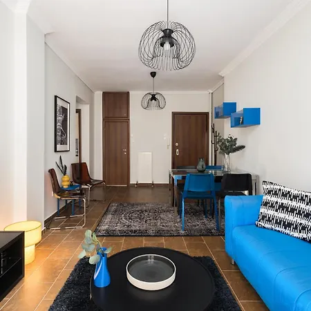 Indiana By Halu! Stylish 2bd Next To Papafi Metro Station *