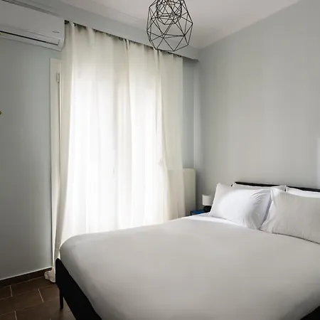 Indiana By Halu! Stylish 2bd Next To Papafi Metro Station 아파트 테살로니키